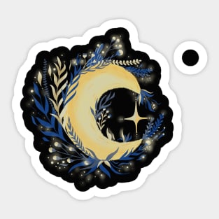 Magic moon Sticker